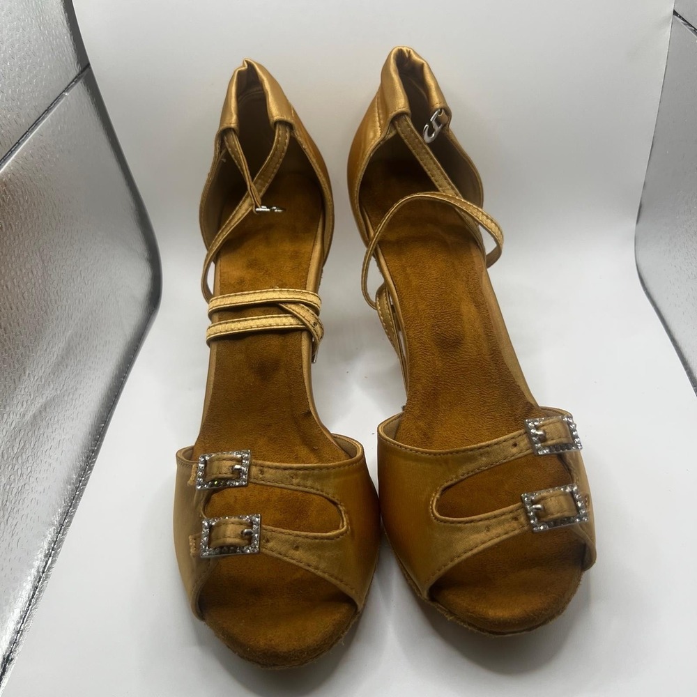 NEW Dance And Sway Women's Size 9 Brown Shoes Heel 3"